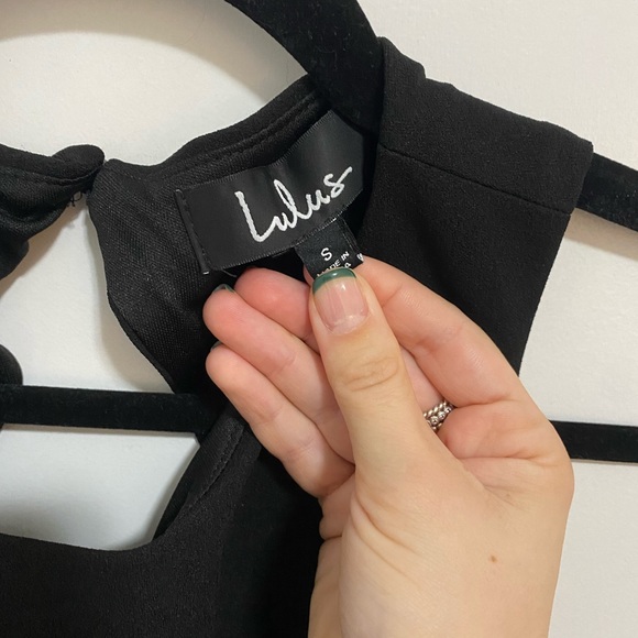 Lulus Something to Remember Black Lace Backless Maxi Dress - Picture 4 of 7